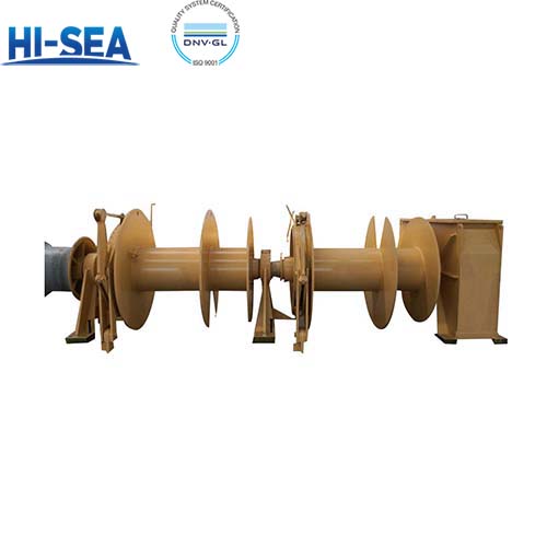 Marine Electric Double Drum Mooring Winch